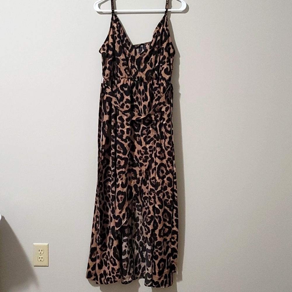 Shein curve Animal print dress